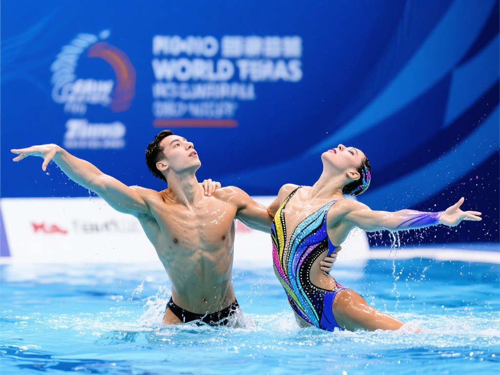 花样游泳，这项结合艺术与运动的独特比赛，